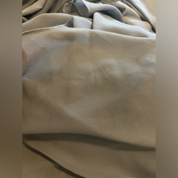 Levkoff size 16 blue grey bridesmaids dress in good condition. Worn once. - Picture 15 of 15